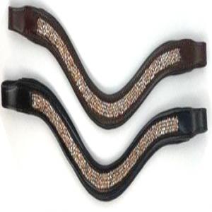 Hot Fix Leather Browband